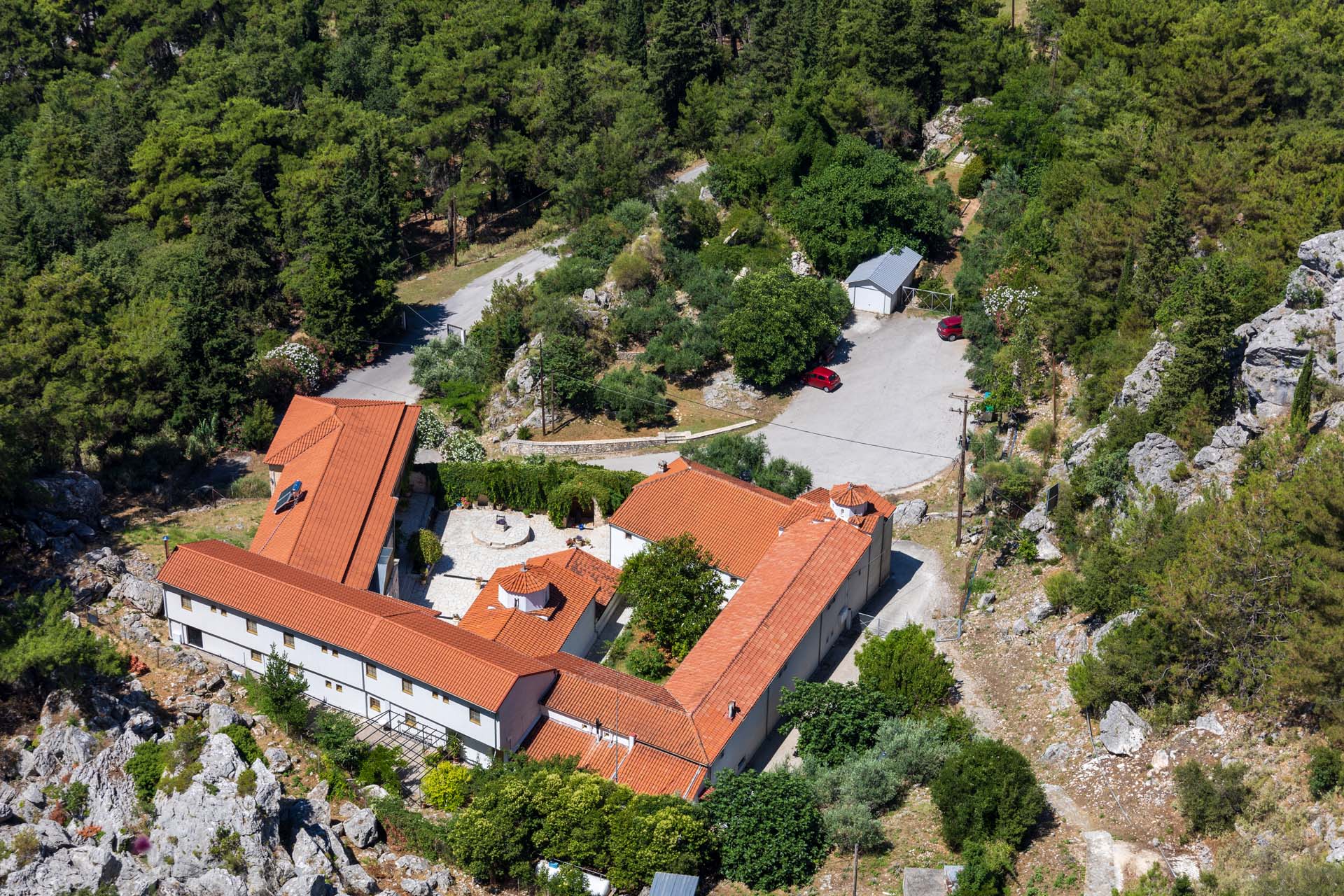 Zalongo Kloster von Agios Dimitrios
