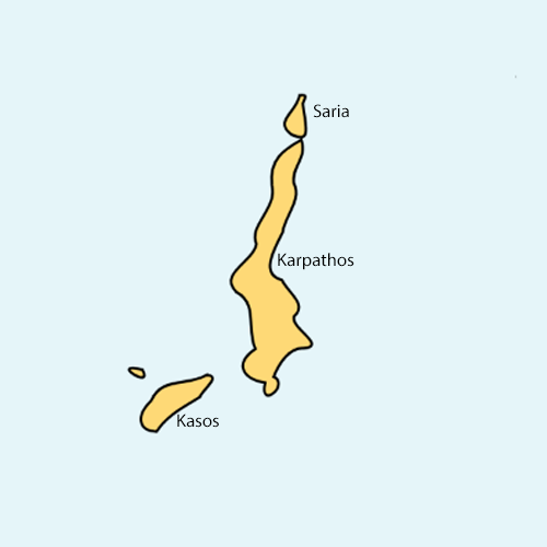 Karte Karpathos