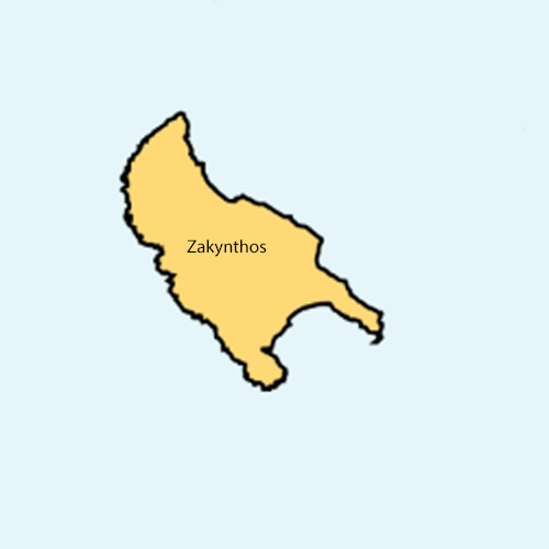 Karte Zakynthos