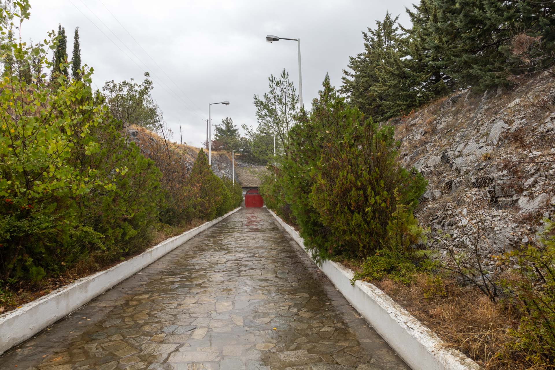 Alistrati Cave Eingang