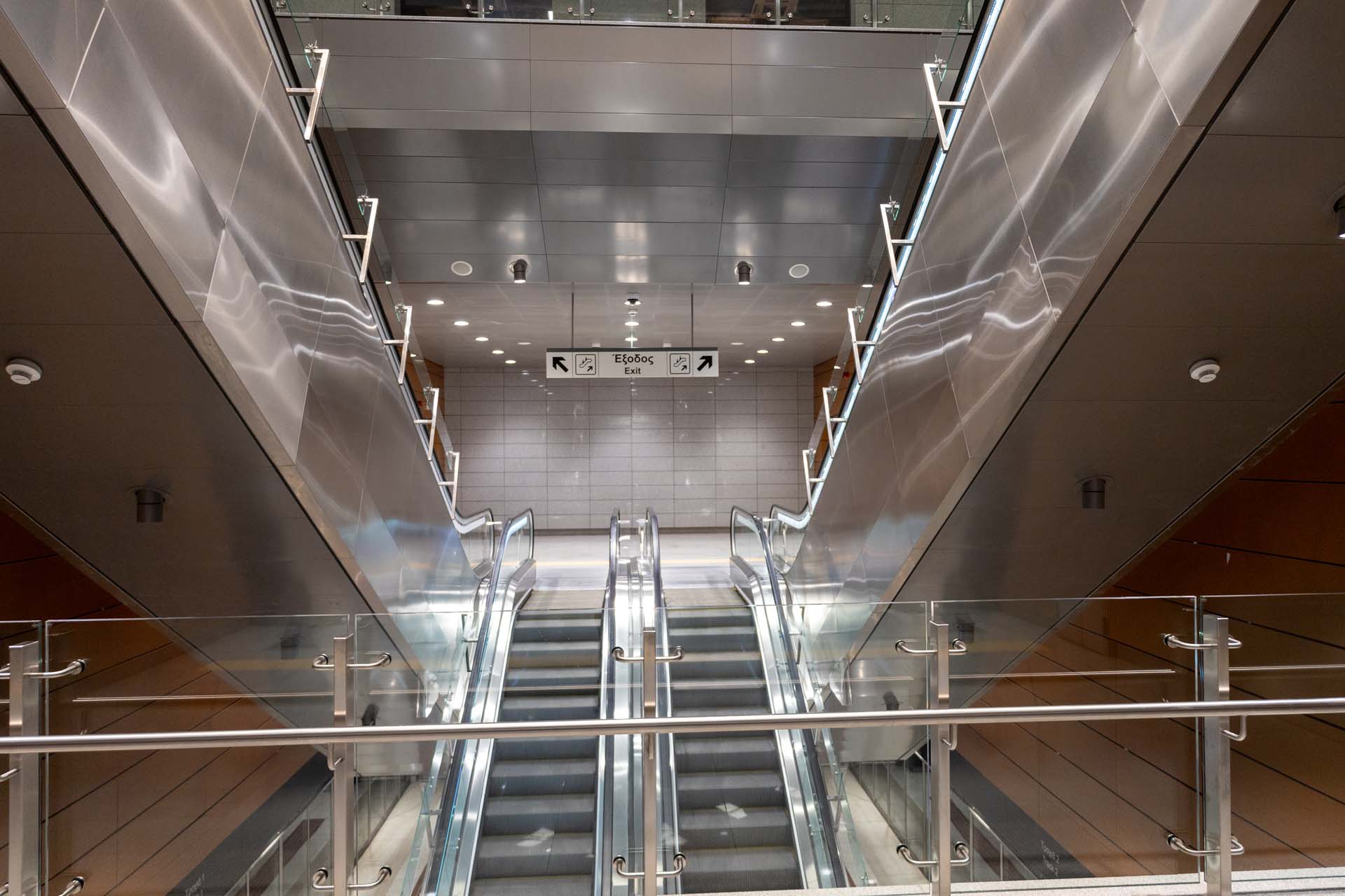 Metro Thessaloniki Station Neuer Bahnhof