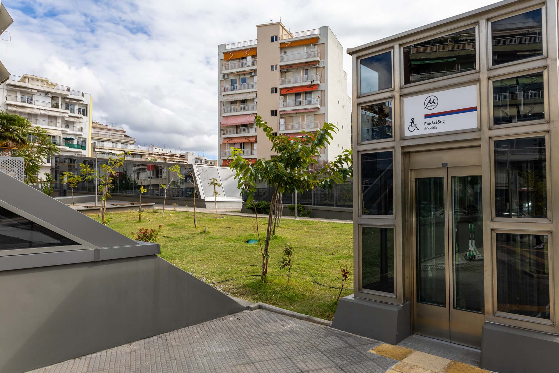 Metro Thessaloniki Station Efklidis