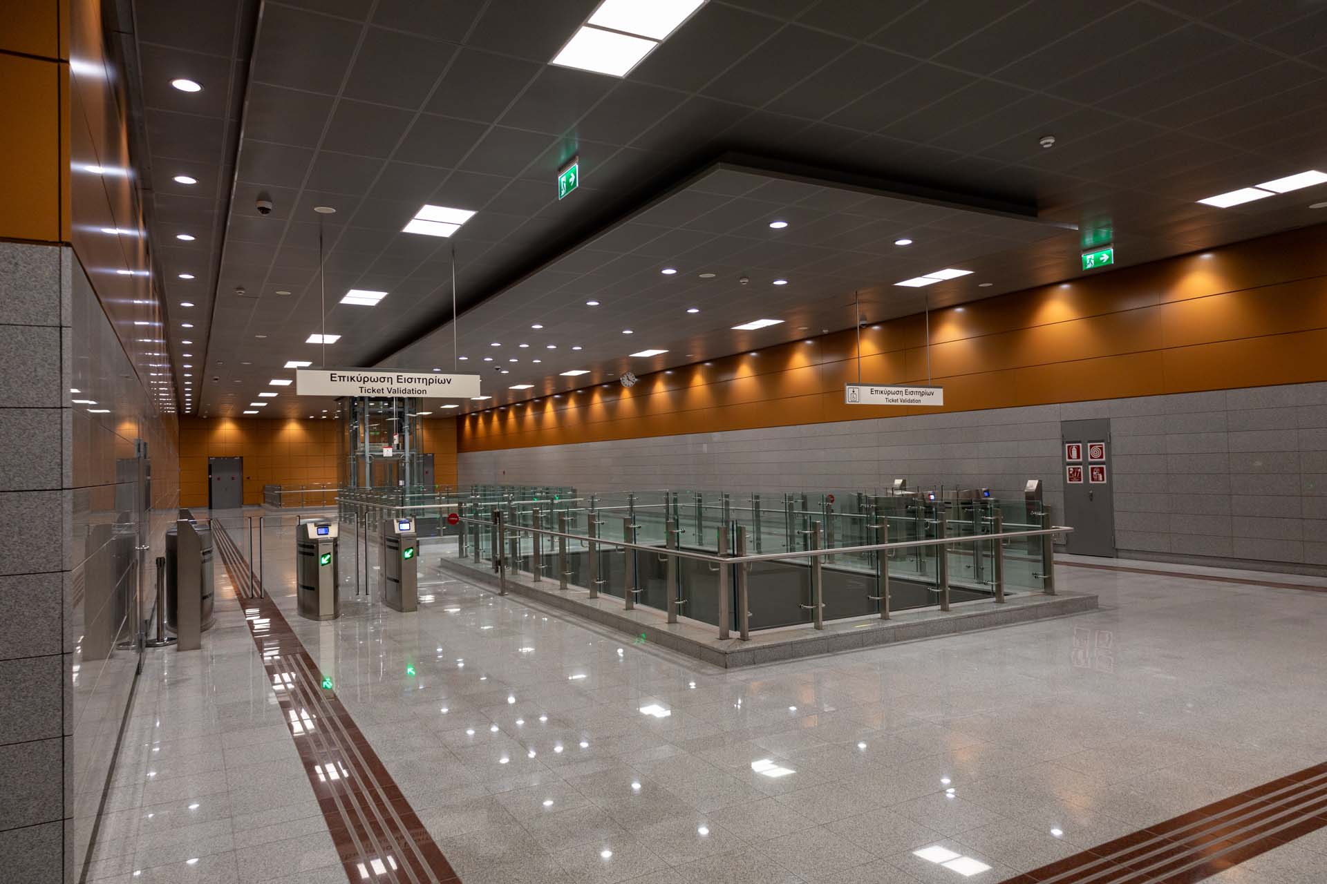 Metro Thessaloniki Station  Nea Elvetia