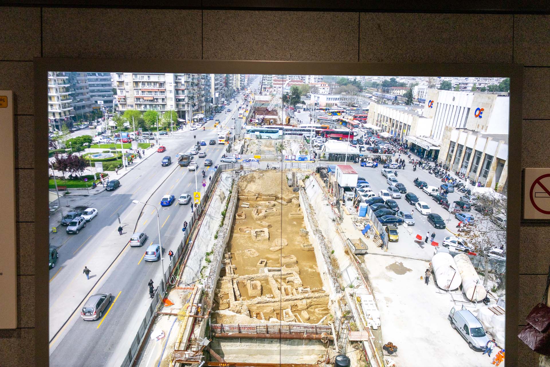 Metro Thessaloniki Station Neos Sidirodromos