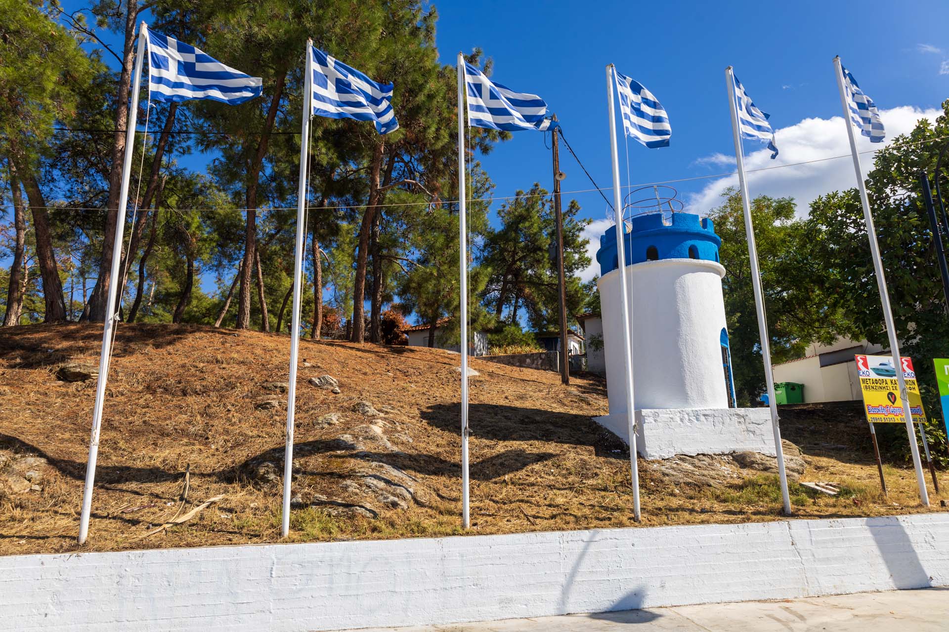 Nea Iraklitsa - Am Hafen