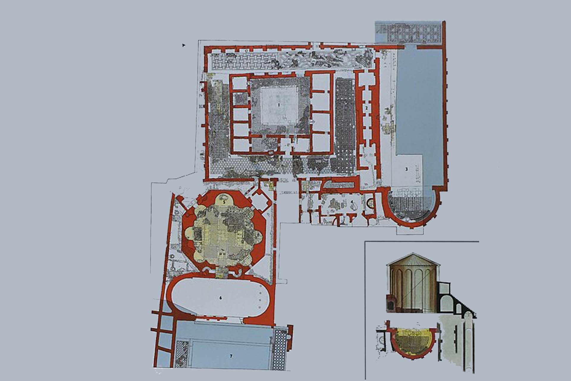 Thessaloniki Palast des Galerius