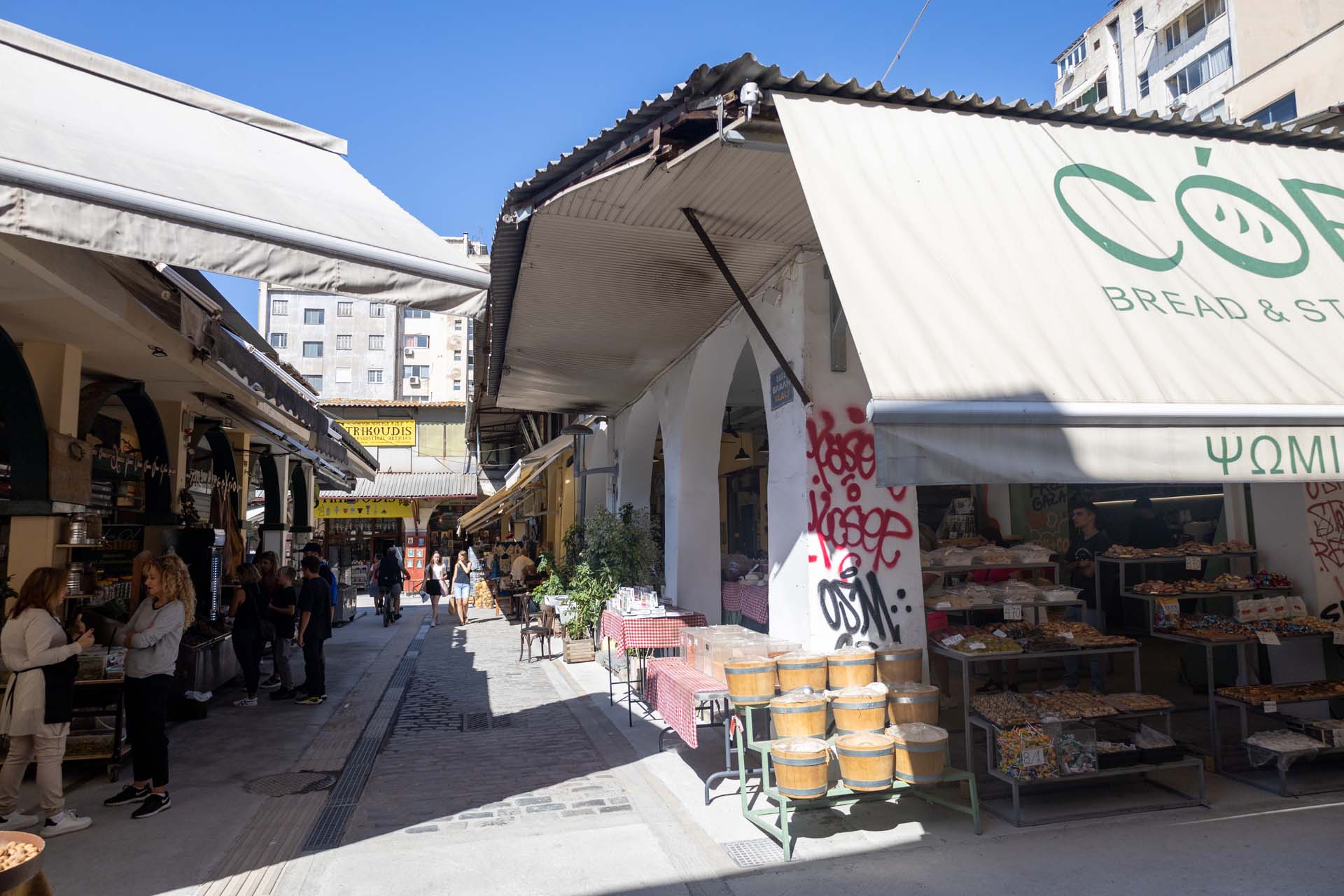 Thessaloniki Kapani Markt