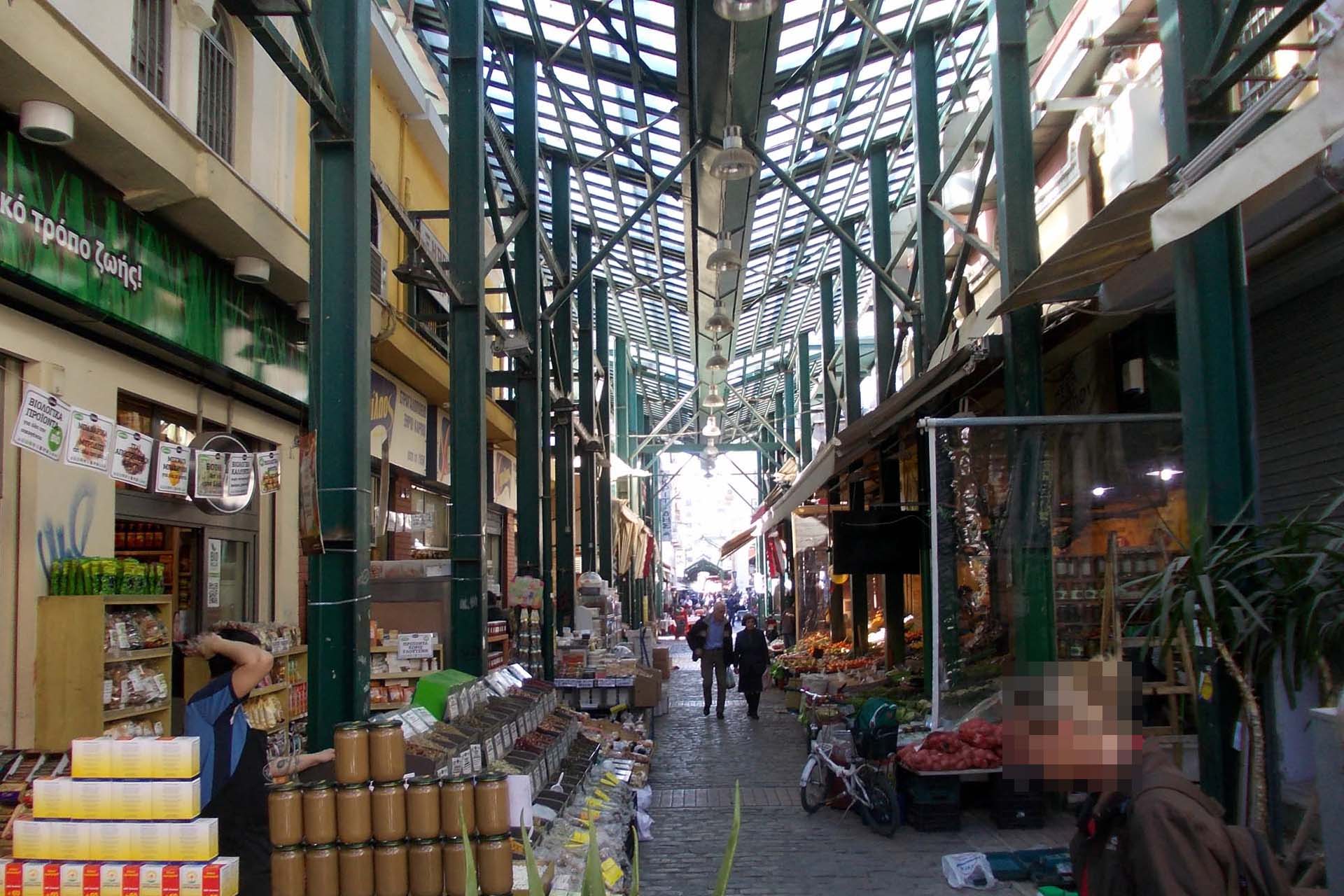 Thessaloniki Kapani Markt