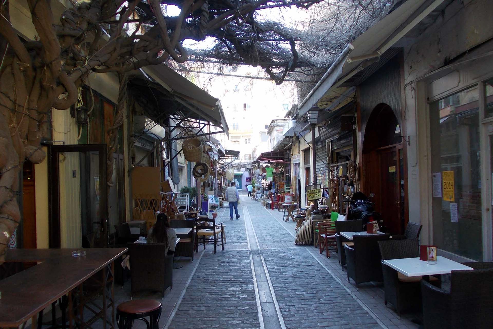 Thessaloniki Kapani Markt