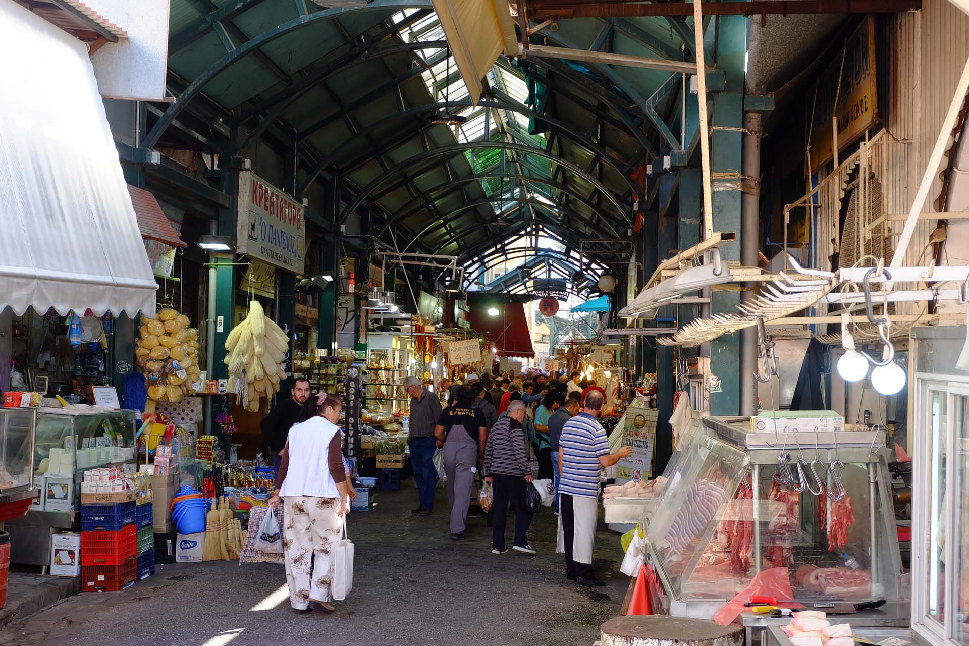 Thessaloniki Kapani Markt