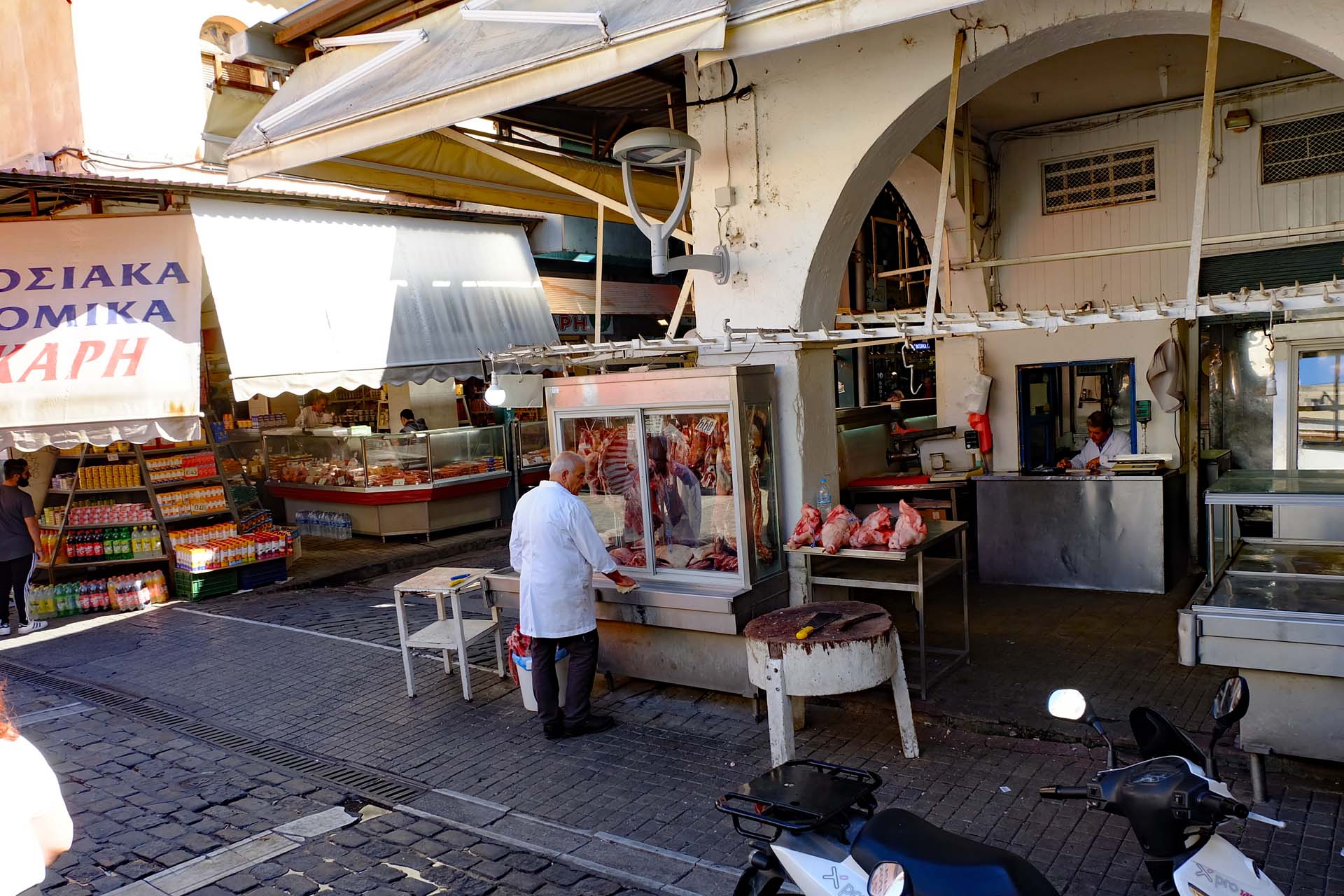 Thessaloniki Kapani Markt