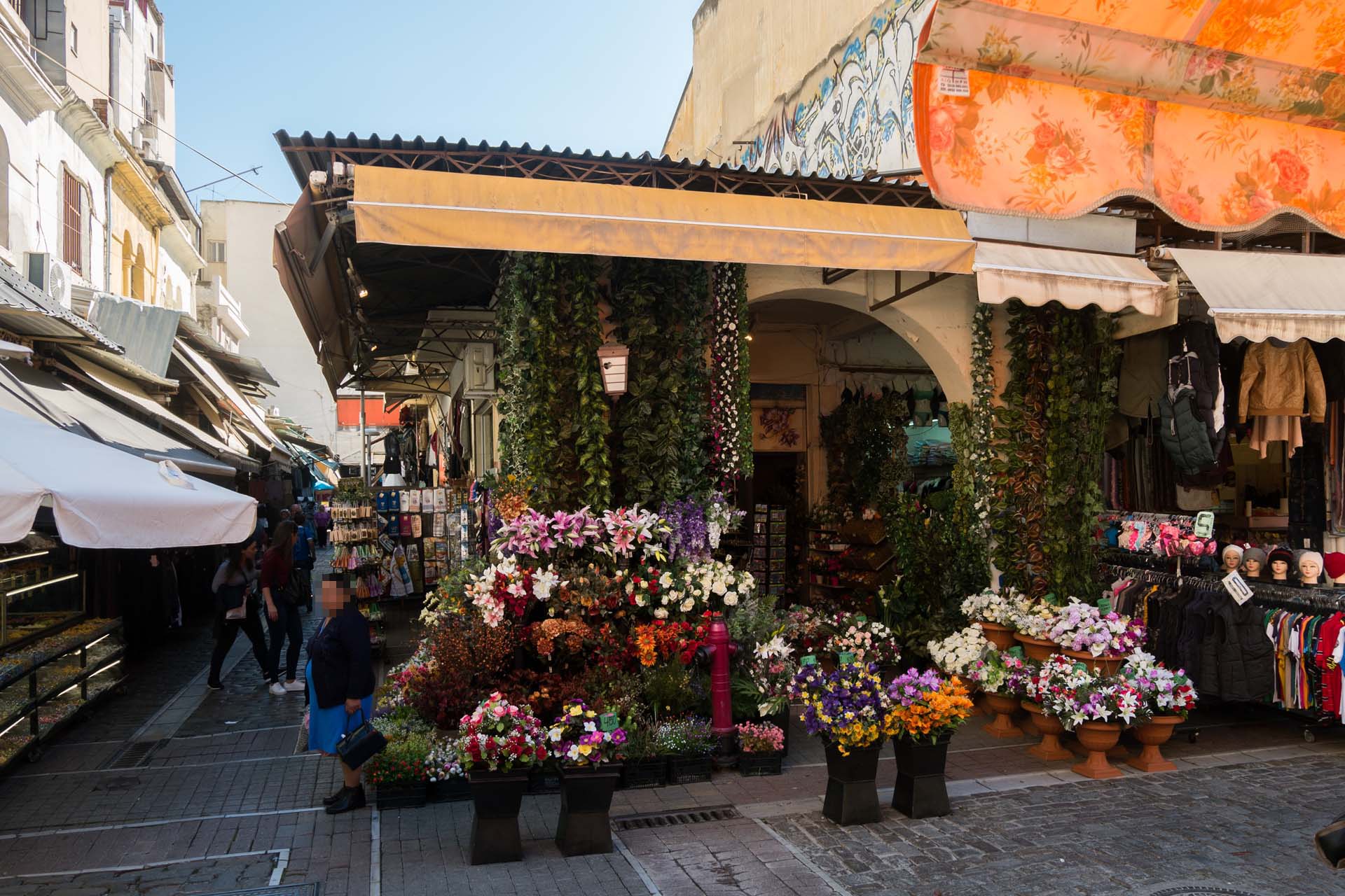 Thessaloniki Kapani Markt