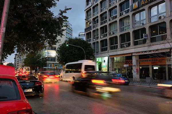 Thessaloniki Strassenszene