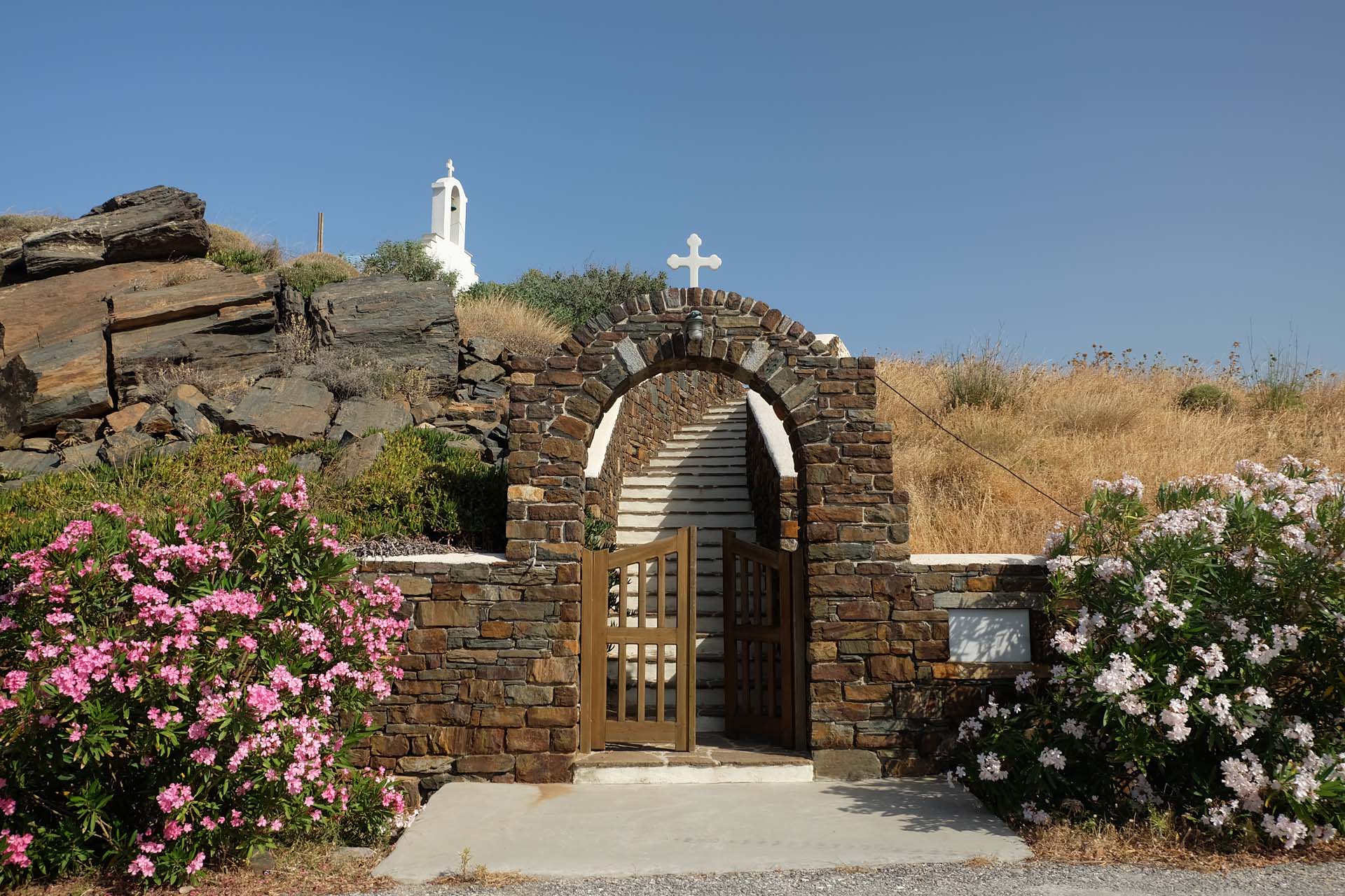 Naxos wei&szlig;e Kapelle