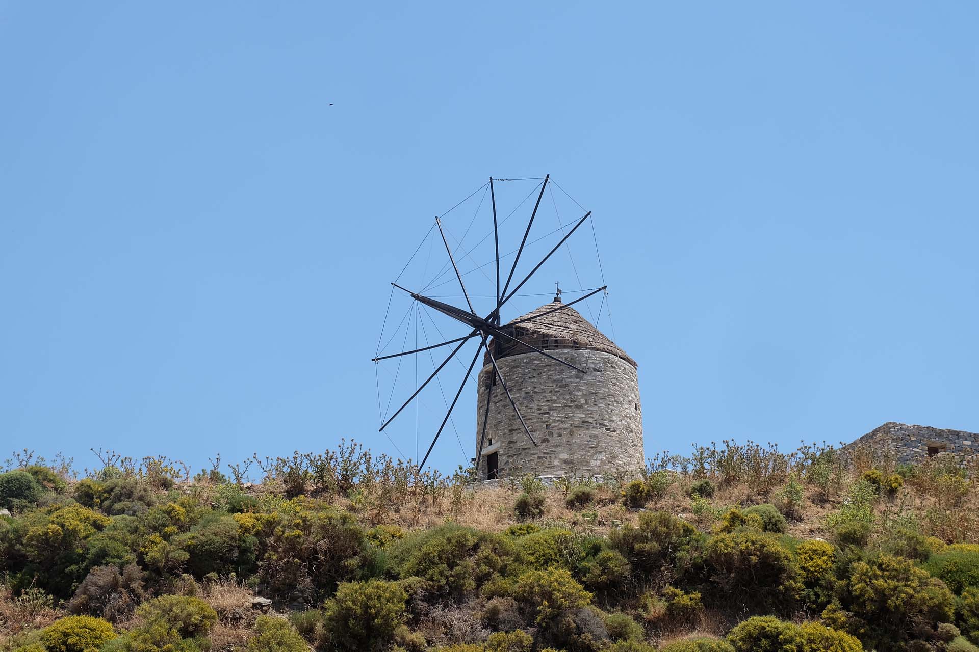 Naxos Windm&uuml;hle Ruine