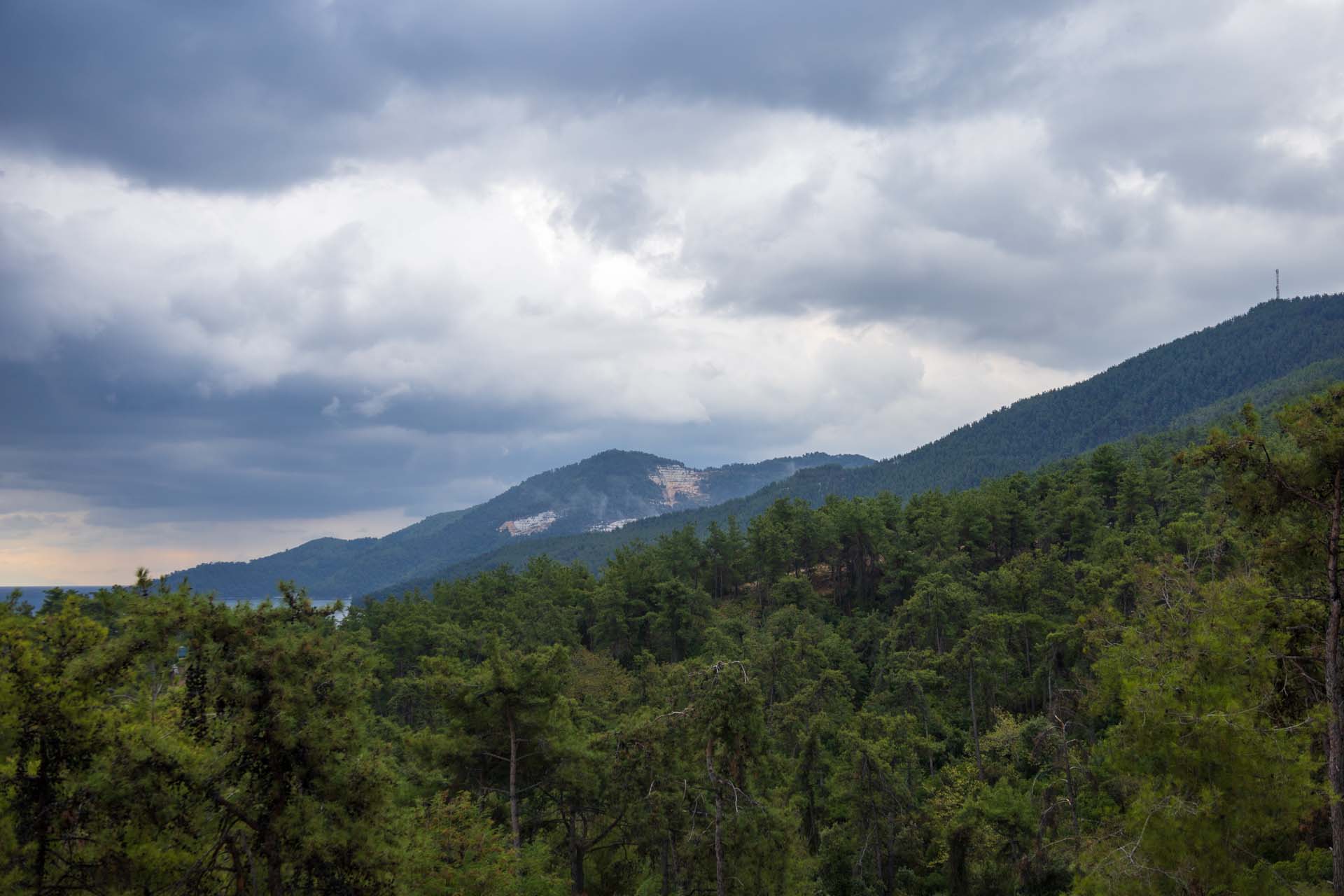 Makryammos Marmorabbau