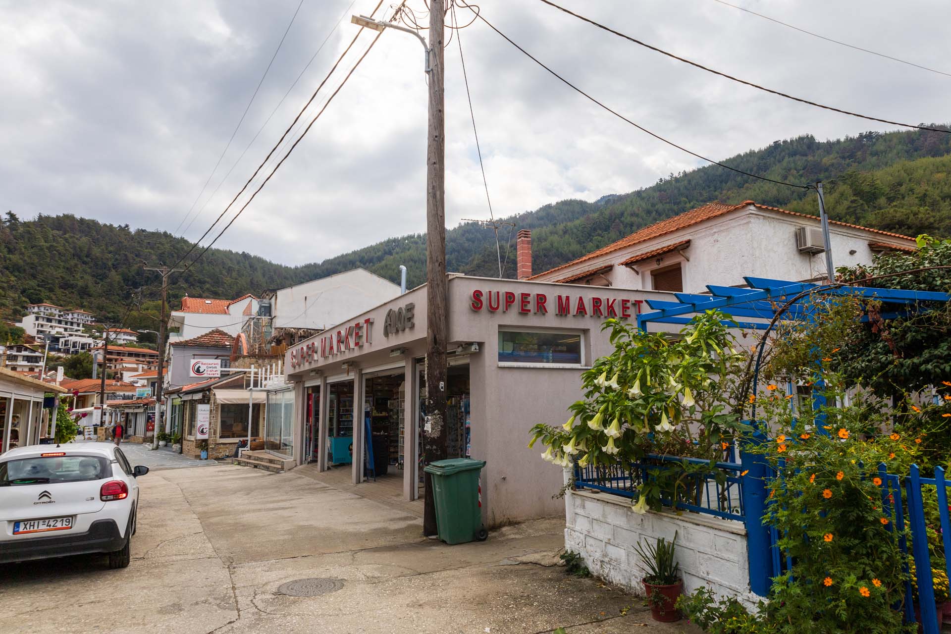 Skala Potamia Flaniermeile